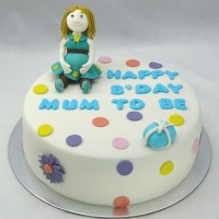 Figurine - Mum to Be Cake